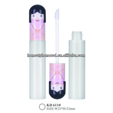 Cute Lip Gloss Plastic Cosmetic Bottles Packaging